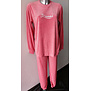 Lunatex Leach velours meisjes pyjama  kleur pink mt 152 of 176