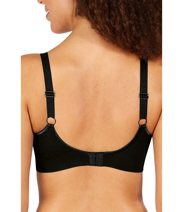 Amoena Amoena Eliza Prothese BH zonder Beugel – Zacht, Soepel & Naadloos Comfort – Blush/Zwart