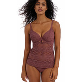 Freya Sundance Tankinitop met beugel & licht voorgevormde cup kleur Nutmeg