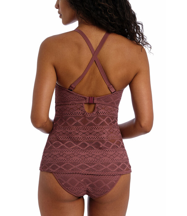 Freya Freya Sundance Tankinitop met beugel & licht voorgevormde cup kleur Nutmeg