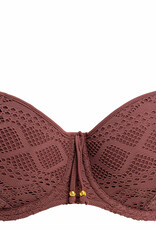 Freya  Sundance  padded bikinitop met beugel kleur Nutmeg