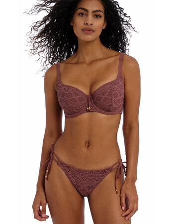 Freya  Sundance padded  bikinitop met beugel kleur Nutmeg