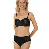 Palma prothese bikinitop met beugel & licht voorgevormde cups, kleur zwart