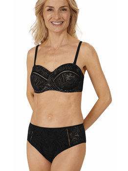 Amoena Palma prothese bikinitop met beugel & licht voorgevormde cups, kleur zwart