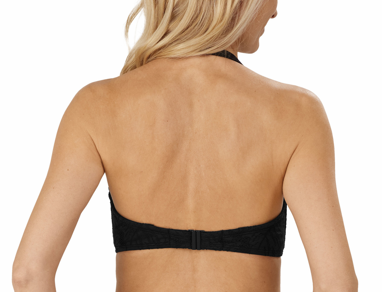 Amoena Palma prothese bikinitop met beugel & licht voorgevormde cups, kleur zwart