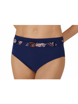klassieke bikinislip Lanzarote kleur navy  mt 40  t/m 46