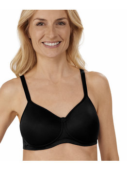 Amoena  Amoena Mara Prothese T‑shirt BH zonder beugel – Zwart