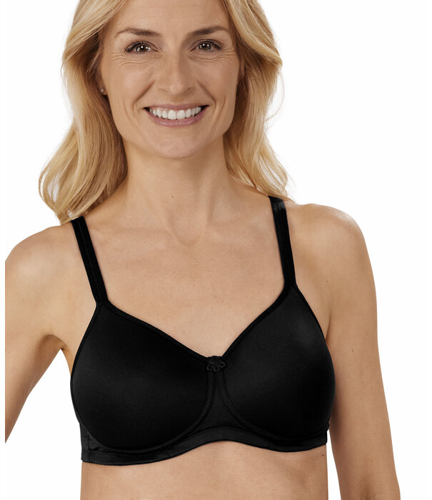 Amoena  Amoena Mara Prothese Bh Zonder Beugel – Licht Voorgevormd & Glad – Zwart