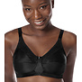 Amoena Nancy prothese bh zonder beugel – zwart – met CoolMax® prothesehoesjes – zachte ondersteuning & tijdloos comfort
