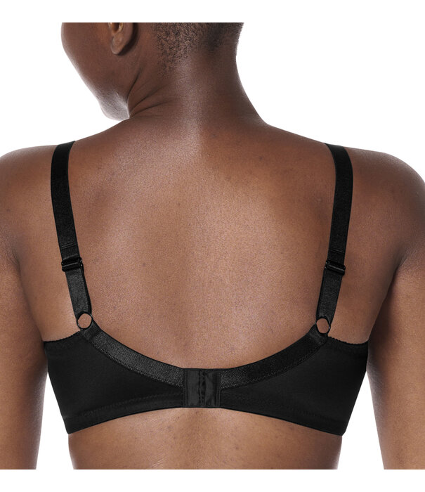 Amoena  Amoena Nancy prothese bh zonder beugel – zwart – met CoolMax® prothesehoesjes – zachte ondersteuning & tijdloos comfort
