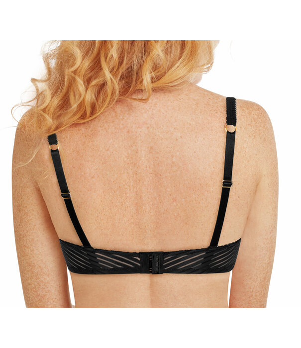 Amoena  Amoena Karolina Prothese BH met Beugel – Luxe Tweedelige Cup & Microvezel Hoesjes – Zwart/Sand