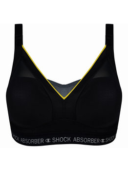  Shock Absorber Sportbh’s – High‑Impact Ondersteuning tot K‑Cup Active Shaped Support Sport- Bh zonder beugel & vaste padding kleur zwart-bies geel