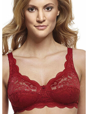 Susa Latina Bh zonder beugel de kleur cayenne