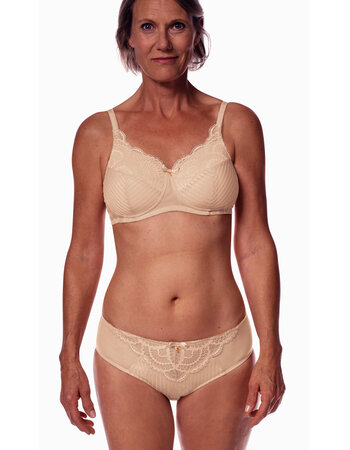 Amoena Karolina Prothese BH Sand – Zonder Beugel & Licht Voorgevormd