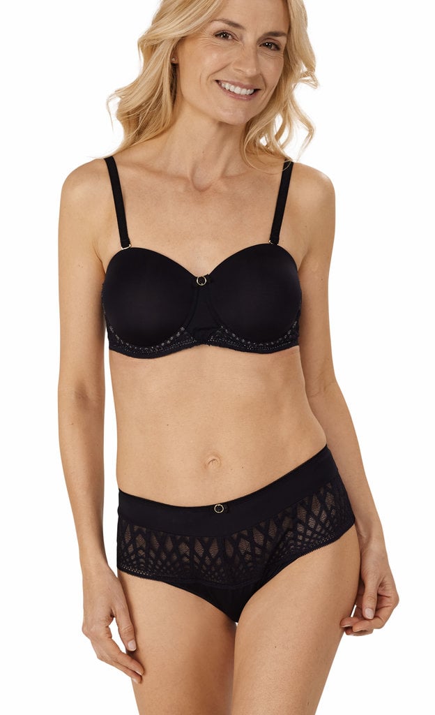 Amoena Amoena Pia Strapless/Multiway Prothese BH – Met Beugel & Voorgevormde Cup – Zwart