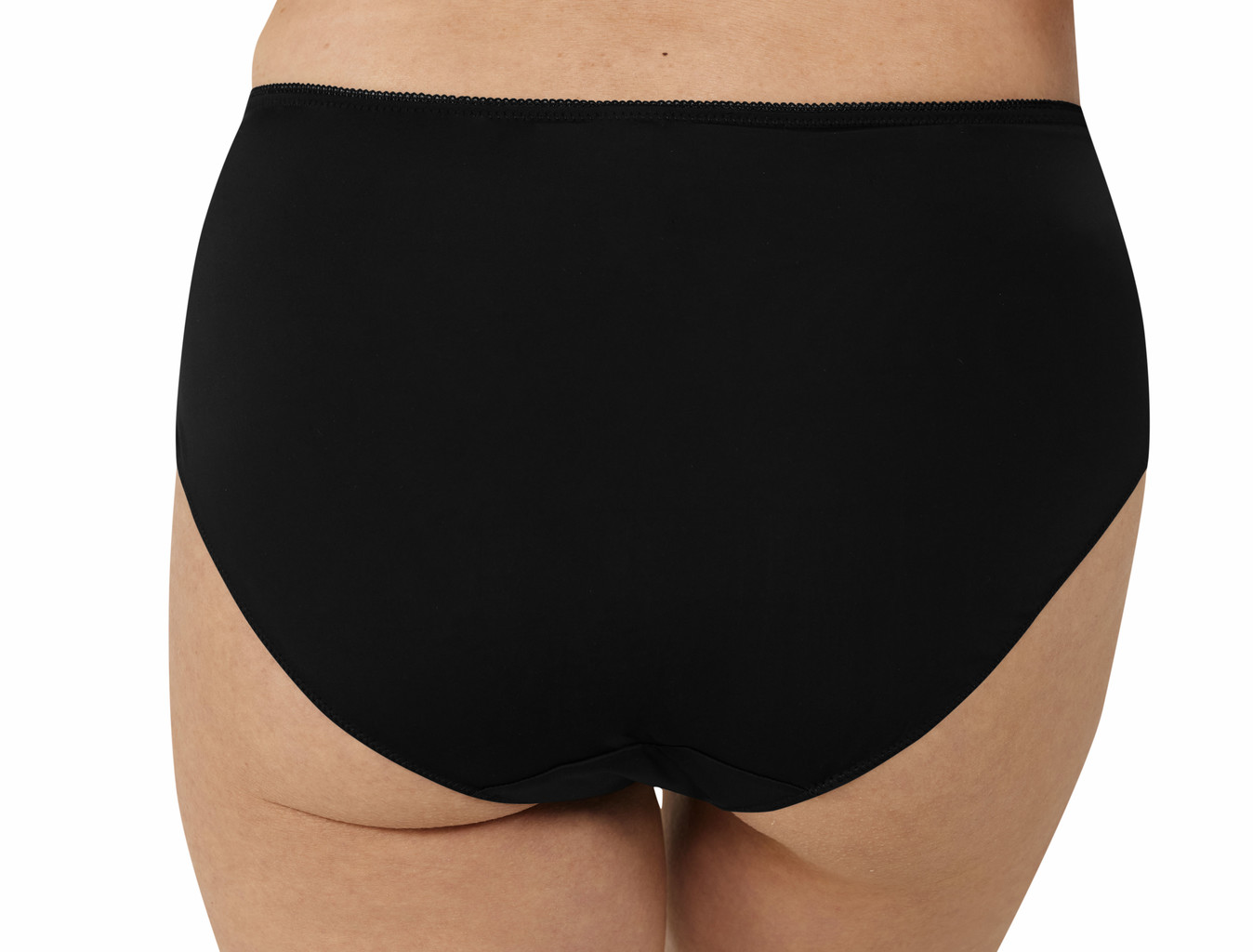 Amoena Amoena Pia microfaser slip met een hoge taille kleur zwart