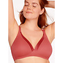 Andalusia  Bh zonder beugel & lichte voorvorm kleur terracotta