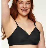 Naturana Madina Bh zonder beugel, licht voorgevormd, met side Smoother kleur zwart