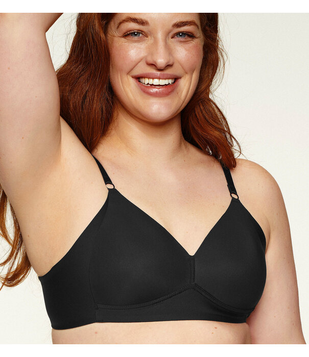 Naturana Naturana Madina Bh zonder beugel, licht voorgevormd, met side Smoother kleur zwart