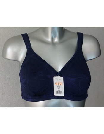 Susa  Meran Prothese Bh zonder beugel kleur wit of marineblauw