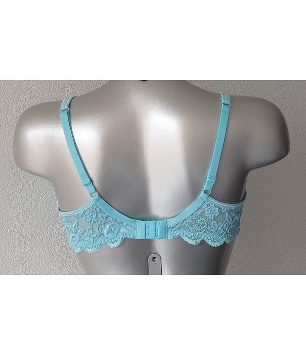 Susa Elegance Bh met beugel van Susa, kleuren coral, aqua blauw,wit,zwart of cherry red