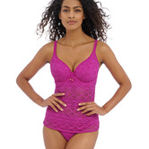 Freya  Sundance Tankinitop met beugel & licht voorgevormde cup kleur orchidee