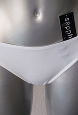 Sapph Sapph Fortuny microfaser heupstring kleur rood mt S of  wit mt L-XL of XXL