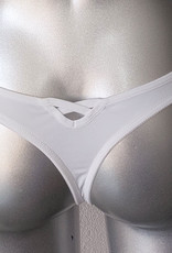 Sapph Sapph Fortuny microfaser heupstring kleur rood mt S of  wit mt L-XL of XXL