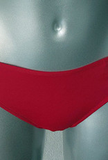 Sapph Sapph Fortuny microfaser heupstring kleur rood mt S of  wit mt L-XL of XXL