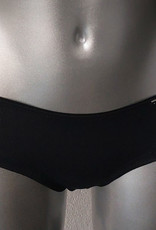 Sapph Sapph Voom Voom heupboxer zwart met in stof meegeweven print zwart