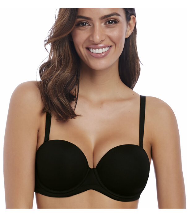 Wacoal red Carpet Strapless/Multiway Bh met beugel, licht voorgevormd, basis kleur zwart of naturel skin