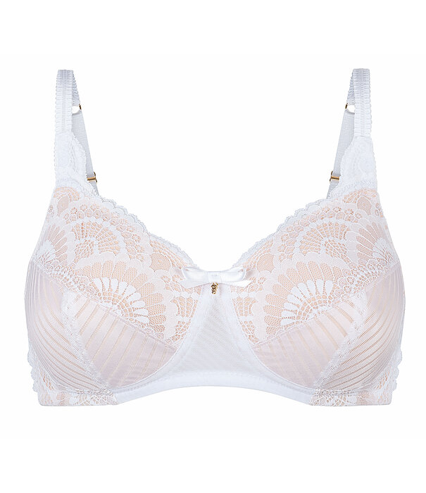 Amoena  Amoena Karolina Prothese Bh zonder beugel, kleur wit met inzet cups kleur sand