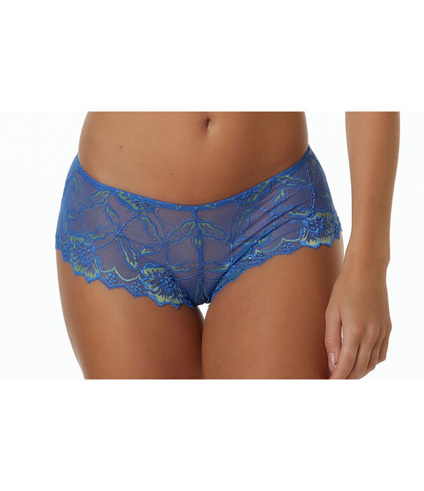 After Eden After Eden  Anna Heupboxer kleur blauw gecombineerd met limegroen