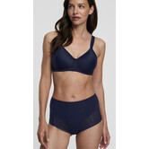 Susa Milano Bh zonder beugel,  voorgevormde cups, de kleur marineblauw