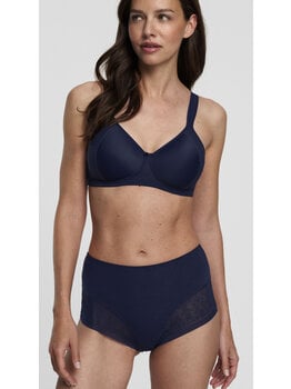 Susa Susa Milano Bh zonder beugel, voorgevormde cups, de kleur marineblauw