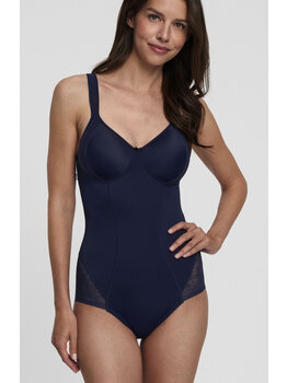 Susa Milano body zonder beugel,licht voorgevormd kleur ivoor, zwart of marineblauw, mt B75 t/m E90