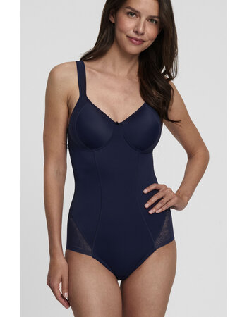 Susa Milano body zonder beugel,licht voorgevormd kleur sand of marineblauw, mt B75 t/m E90