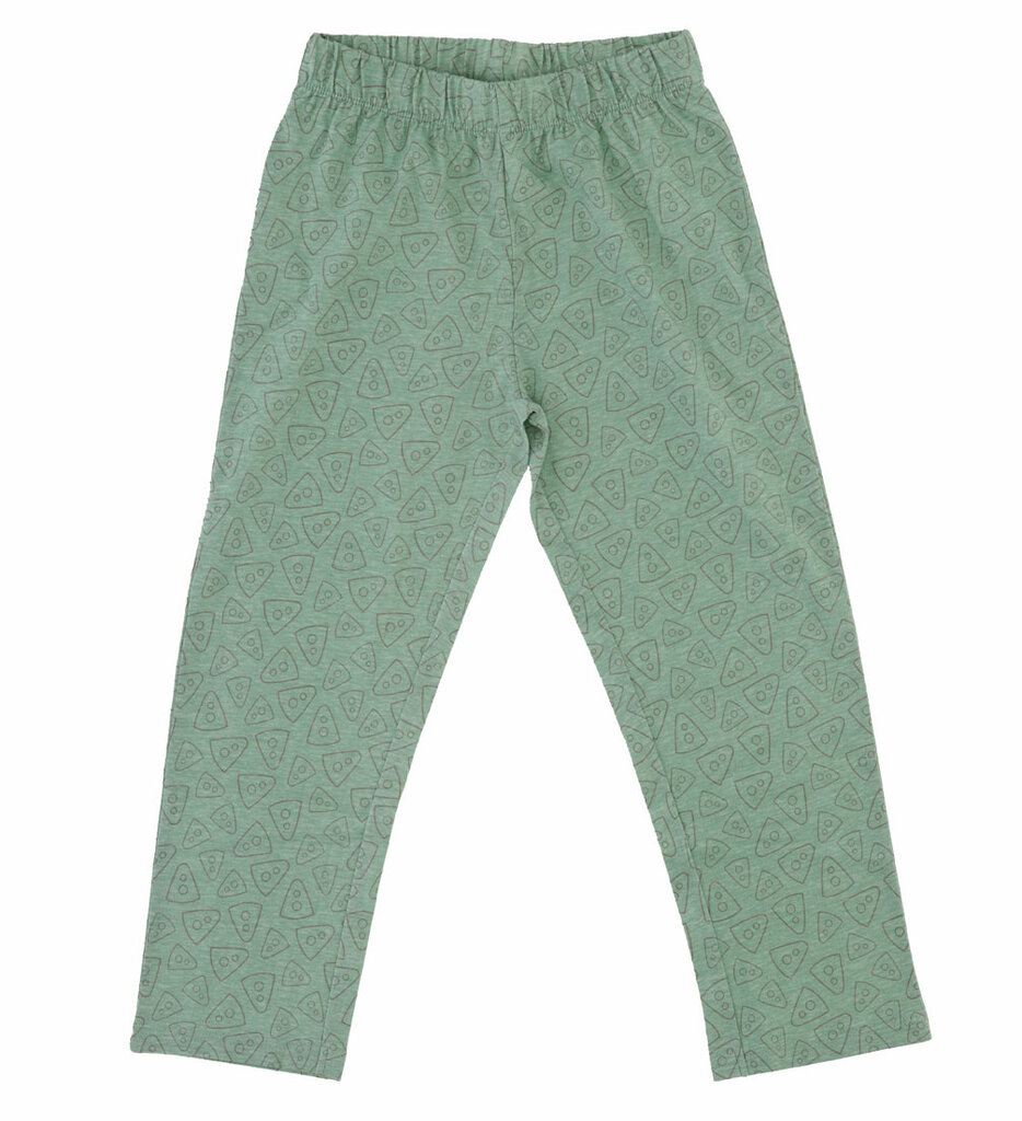 Studio 100 Bumba Snow unisex katoenen single jersey pyjama  kleur groen