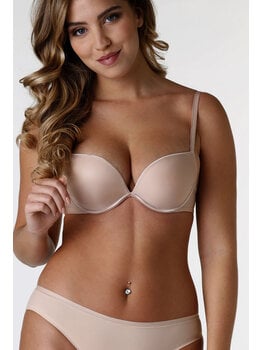 Wonderbra Wonderbra Full Effect Bh met beugel & voorgevormde cup kleur zwart of skin