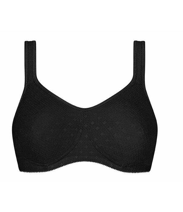 Amoena  Tiana naadloze prothese Bh zonder beugel kleur zwart
