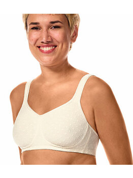 Amoena lingerie Tiana naadloze prothese Bh zonder beugel kleur champagne