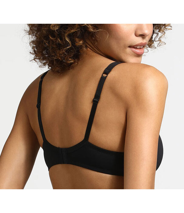 Dim  Dim Generous Invisible beugel Bh & lichte voorvorm kleur zwart