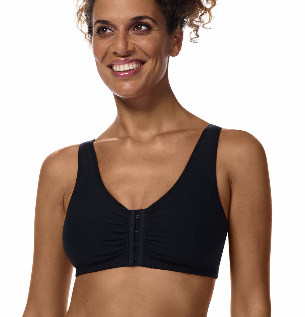 Amoena  Amoena Recovery Care Fleur – katoenen postoperatieve bh zonder beugel met voorsluiting