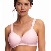 Susa Milano Bh zonder beugel, met voorgevormde cups, de kleur licht rose