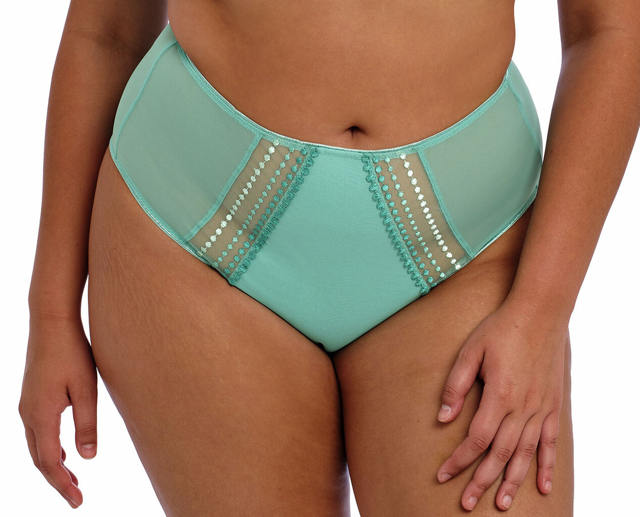Elomi Matilda maxislip kleur jade de mt XL of 2XL