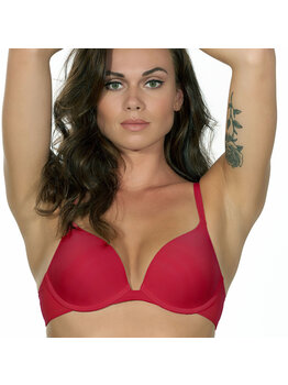 After Eden Recycled Basic multiway Bh met lichte gelvulling kleur rood