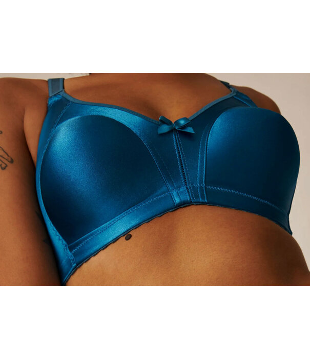 Naturana Naturana Faylinne minimizer bh zonder beugel – gladde cup – kleur Mykonos blauw