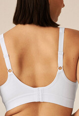 sportbh Miray katoen, zonder beugel, basis kleuren wit of zwart