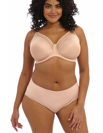 Elomi Smooth gladde naadloze T‑shirt bh met beugel in kleur sand