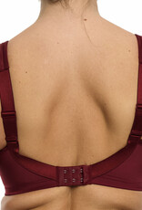 Susa Susa Topsy Plus Cremona BH zonder beugel 7761 Dark Red – naadloze molded cups & stevige ondersteuning – €5 korting bij €39,95 en €15 korting bij €99,95